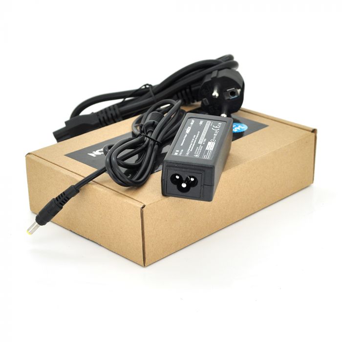 
					Блок живлення MERLION для ноутбука ASUS 12V 3A (36 Вт) штекер 4.8 * 1.7мм, довжина 0,9 м + кабель живлення