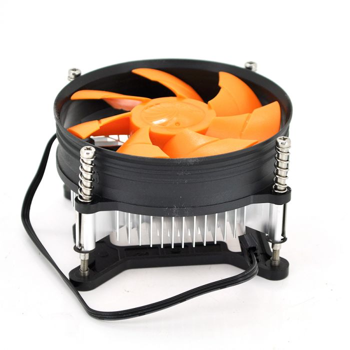 
					Кулер процесорний LGA 775/1156/1155 / i3 / i5 2200prm 220gr-Heatsink (up to I7 Cpu), 92-mm, 3-pin, orange