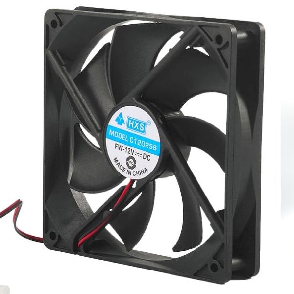 
					Кулер корпусний Merlion HXS 12025 DC sleeve fan 2pin MOLEX - 120 * 120 * 25мм, 12V/0.18A, 1100об / хв