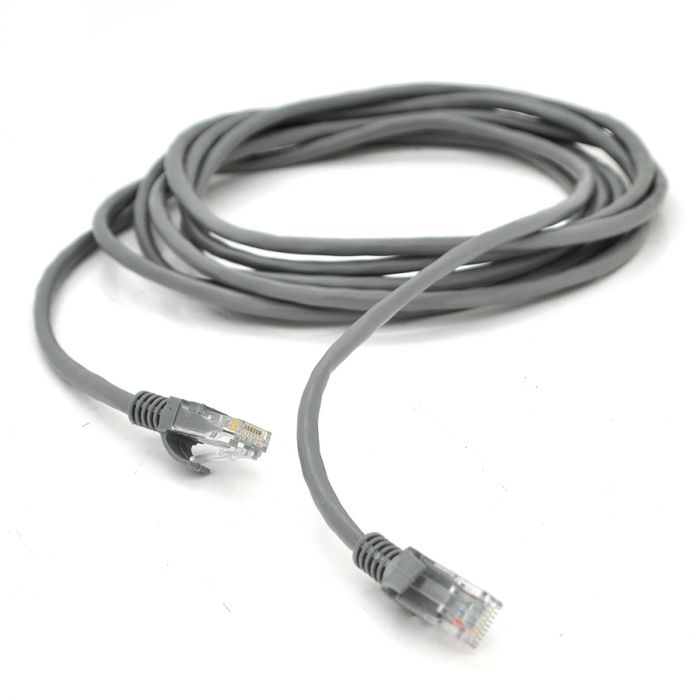 
					Патч-корд литий RITAR, CCA, UTP, RJ45, Cat.5e, 0,5m, сірий Q2000