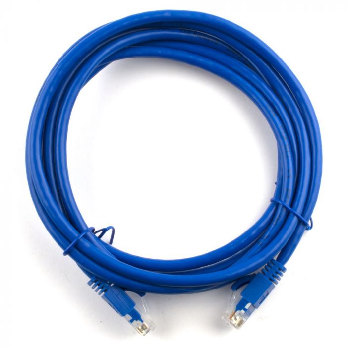 
					Патч-корд литий RITAR, CCA, UTP, RJ45, Cat.5e, 20m, синій Q100