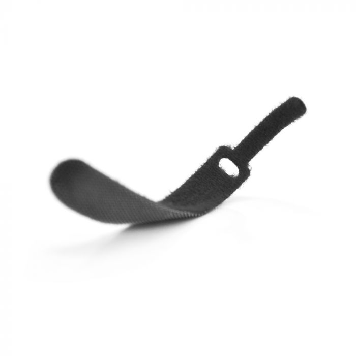 
					Стяжки на липучці 12 * 150мм, чорні, ціна за штуку