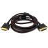 
					Кабель Merlion Dvi-Dvi 10m, 2 ферита, обплетення, Black, 24 / 24pin, (Пакет), Q50
