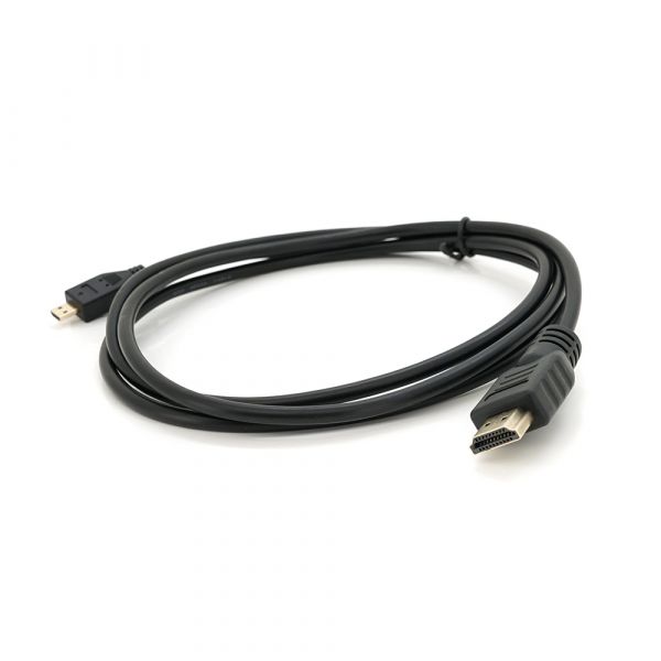 
					Кабель Merlion HDMI (тато) A-D micro (тато), 1.5m, чорний пакет, Q200