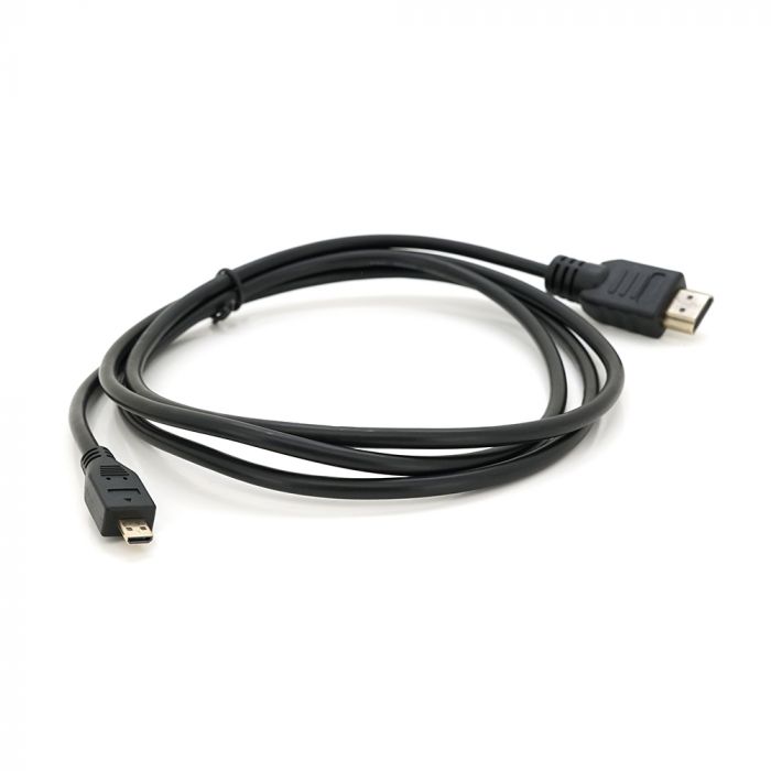 
					Кабель Merlion HDMI (тато) A-D micro (тато), 1.5m, чорний пакет, Q200