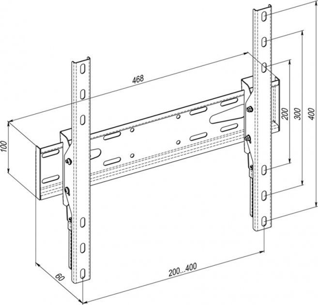 Кронштейн KSL WMO-6241N