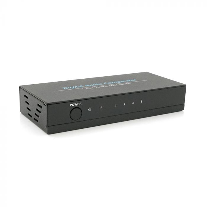 
					Цифровий оптичний роздільник звуку SPDIF / Toslink 1x4