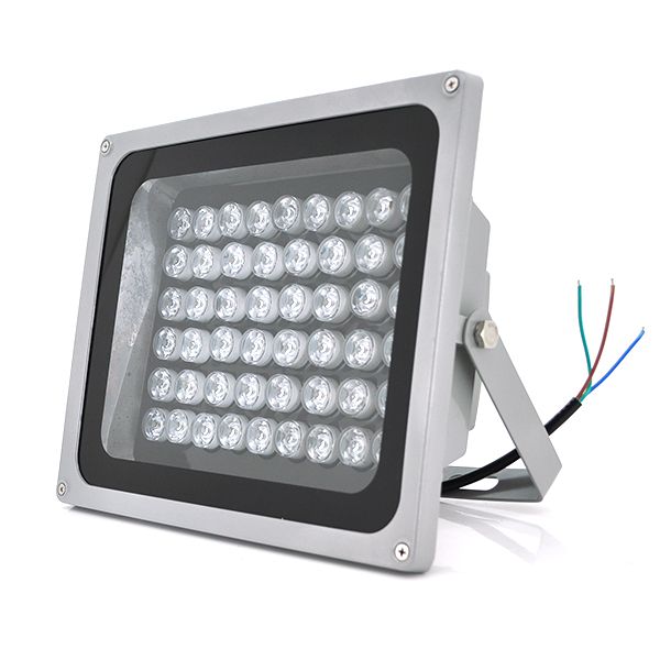 
					Прожектор спрямований з сутінковим датчиком YOSO 220V 50W, 54LED, IP66, кут огляду 120 °, дальність до 150м, 280 * 230 * 130мм, BOX