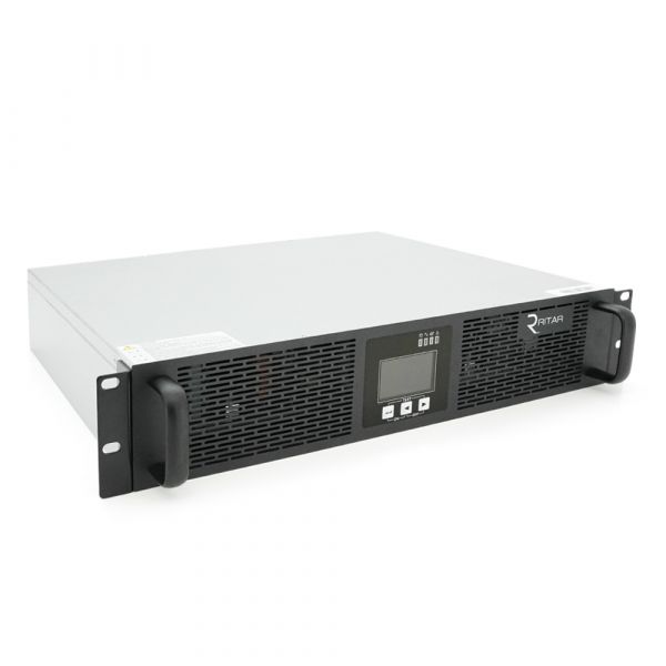 
					Інвертор з правильною синусоїдою ONLINE Ritar RT-6KL-LCD, RACK 6000VA (5400Вт), 192В, Струм макс. 5A, під зовнішній АКБ, (482*600*130)