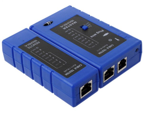 
					Кабельний тестер Merlion NSHL916DC-AL, RJ-45