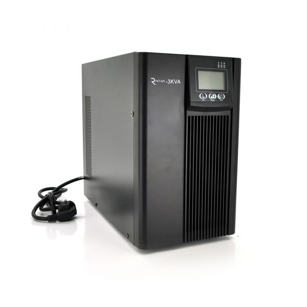 
					Інвертор з правильною синусоїдою Ritar PT-3KL-LCD, 3000VA (2700Вт), 96В, Струм макс. 5A, під зовнішній АКБ (405*190*325)