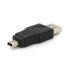 
					Переходник USB1.1(F) => miniUSB(M), Black, Пакет