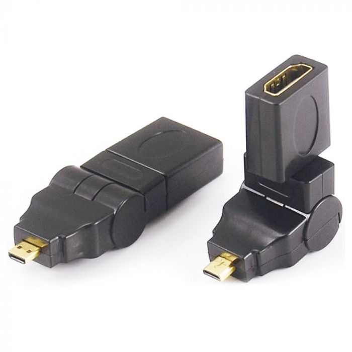 
					Перехідник microHDMI (тато) -HDMI (мама) 360 °