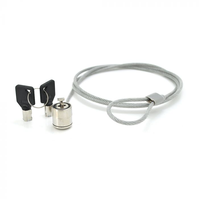 
					Трос безпеки для ноутбука, 1.1м, замок з ключем, блістер Q100