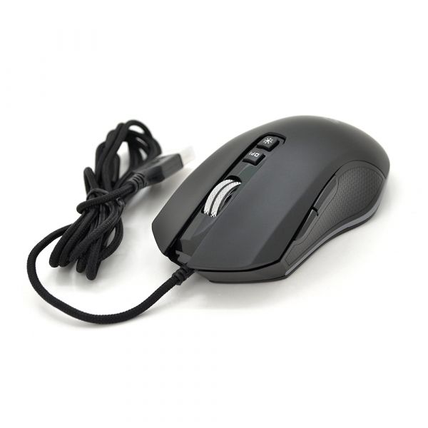 
					Ігрова миша дротова X5S ZEUS, 8 кнопок, 200-4800 DPI, Led Lighting RGB, 1,8м, Win7 / 8/10 Mac OS, Black, COLOR BOX (138 * 56 * 192) 0.23 кг