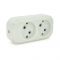 
					Блок розеток для подовжувача 220V MERLION MBR-2W, 2 гнізда без заземлення Q160