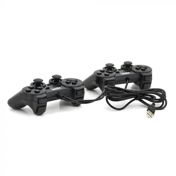 
					Геймпади (2шт) провідні для ПК USB-2082 USB 2.0 Double Shock
