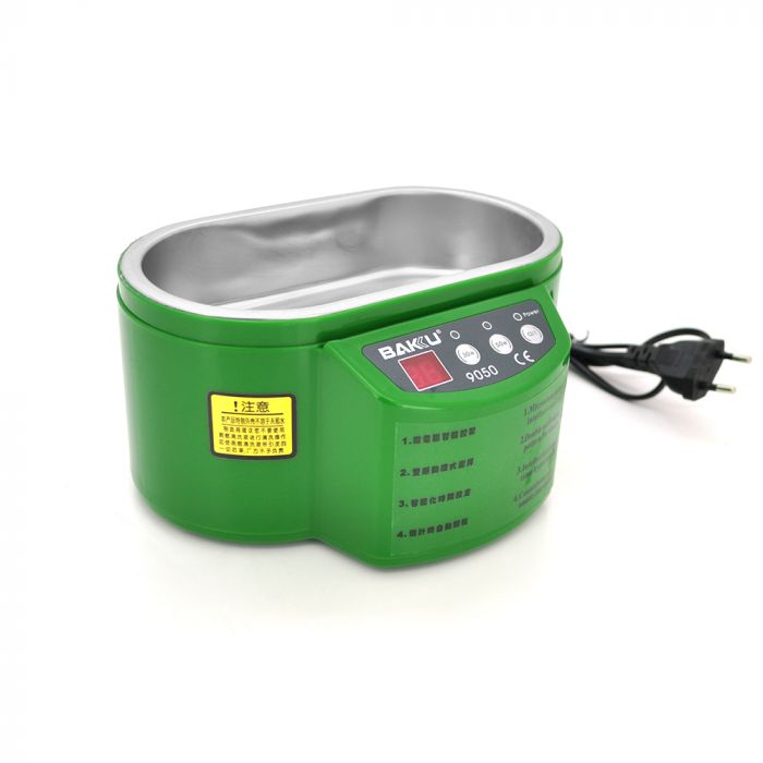 
					Ультразвукова ванна BAKKU BK9050 Два режиму роботи (30W і 50W), металевий корпус, металева кришка