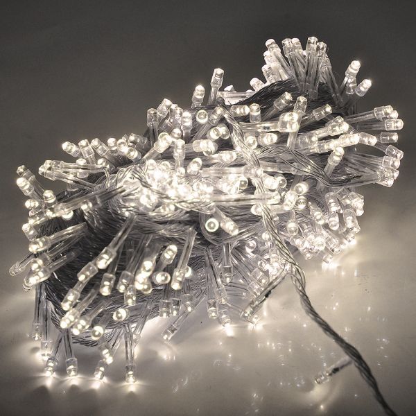 
					Гірлянда 560LED (Водоспад) White HOT, 8 режимів, 3 * 3метра, прозора ізоляція, BOX