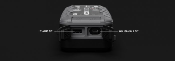 Пуско-зарядний пристрій Noco GBX45 Boost Sport 1250A UltraSafe Lithium Jump Starter, IP65, Power Bank
