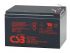 
					Акумуляторна батарея CSB GP12120F2, 12V 12Ah (151х98х100мм), Box/Q6