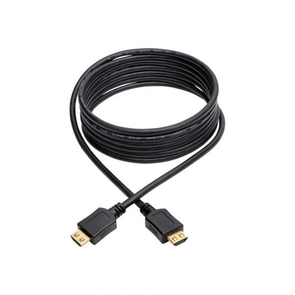 
					Кабель Merlion HDMI-HDMI HIGH SPEED 10m, v1.4, OD-7.5mm, круглий Black, коннектор Black, (Пакет) Q50