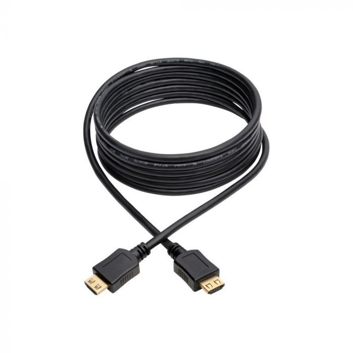 
					Кабель Merlion HDMI-HDMI HIGH SPEED 10m, v1.4, OD-7.5mm, круглий Black, коннектор Black, (Пакет) Q50