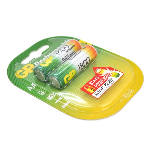 
					Акумулятор АA GP 180АAHC-2UE2, 1800mAh, 2шт в блістері, ціна за блістер