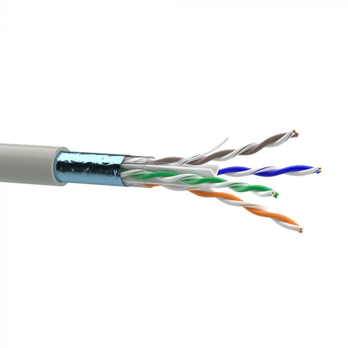 
					Кабель Одескабель КПВЕ-ВП (250) 4 * 2 * 0,54 (F / UTP-cat.6), CU, екран., для внутр. робіт, 305м.