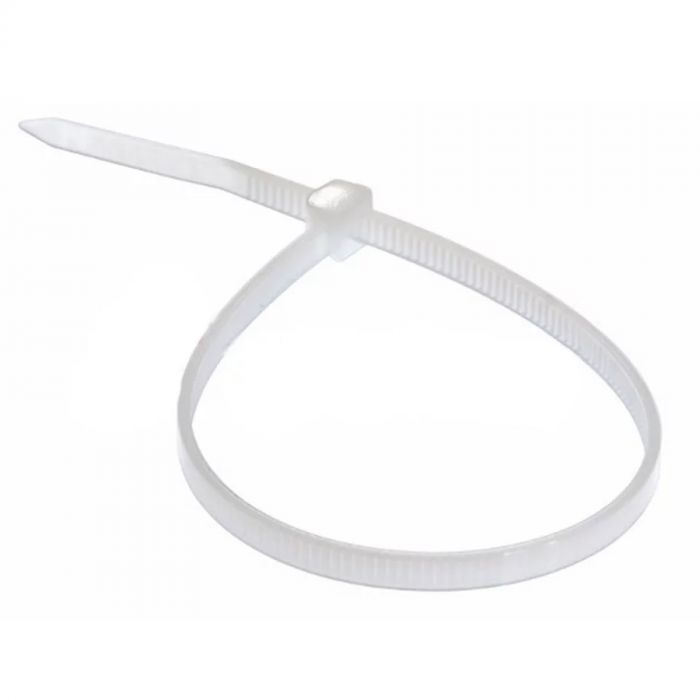 
					Стяжки нейлон RITAR 5,0x250mm білі (100 шт) висока якість, діапазон робочих температур: від -45С до + 80С Q70