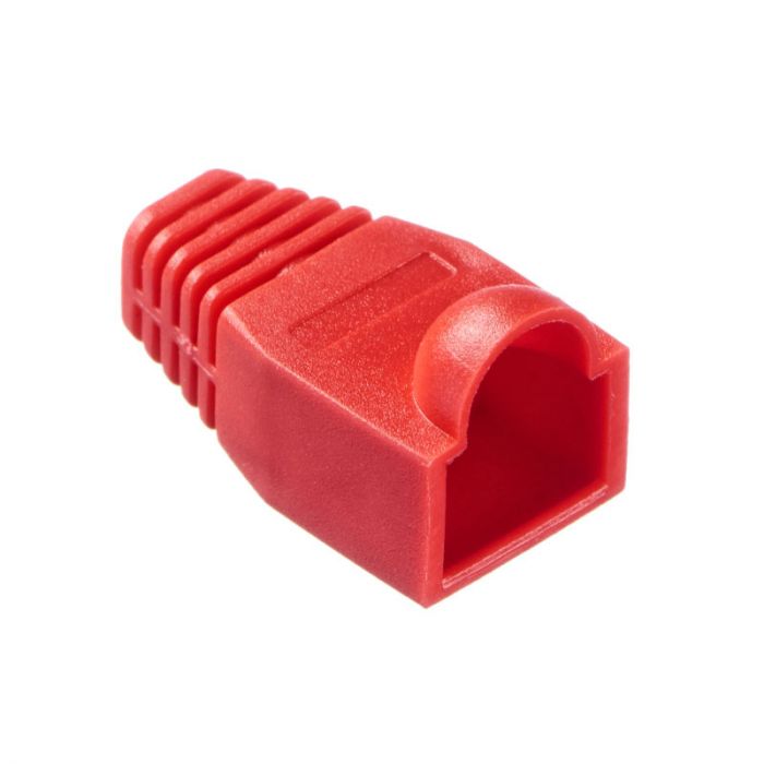 
					Ковпачок ізолюючий Merlion RJ-45 Red (100 шт / уп.)