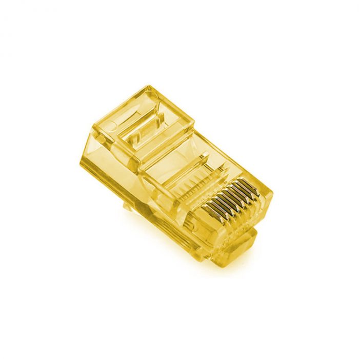 
					Конектор Noname RJ-45 8P8C UTP Cat-5 (100 шт / уп.) Q100 Yellow
