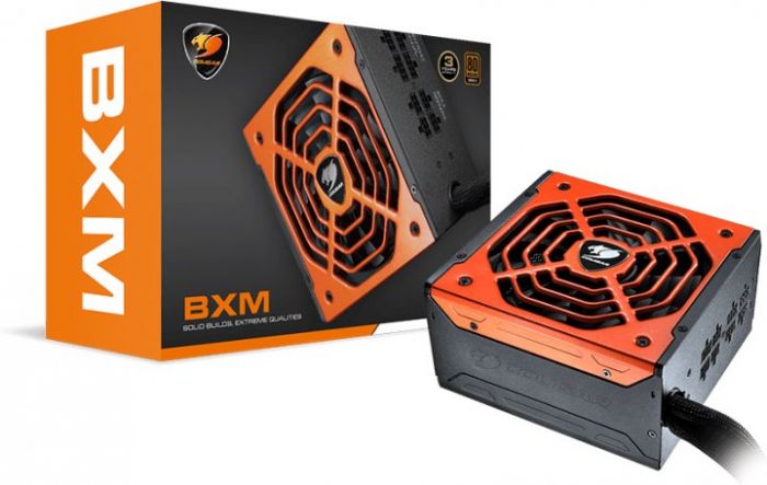Блок живлення 700W Cougar BXM 700,  80 Plus Bronze, APFC, 120mm HDB Fan, 8 SATA+ 4 PCI-E