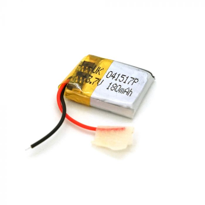 
					Літій-полімерний акумулятор 4 * 15 * 17mm (Li-ion 3.7В 180мА·ч)