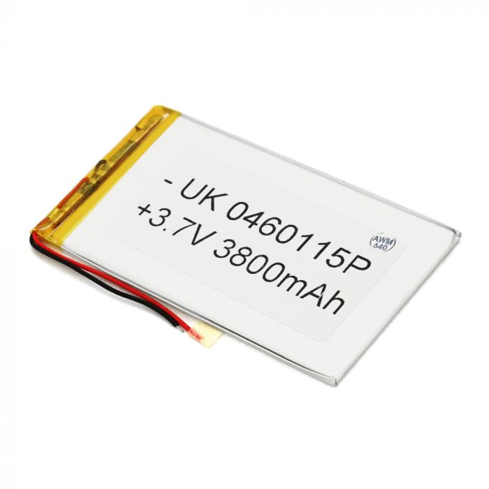 
					Літій-полімерний акумулятор 4 * 60 * 105mm 3,7V (Li-ion 3.7В 3500мА·ч)