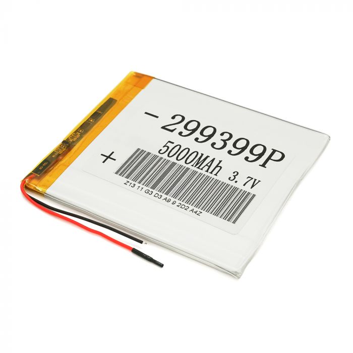 
					Літій-полімерний акумулятор 2.9 * 93 * 99mm (Li-ion 3.7В 4500мА·ч)