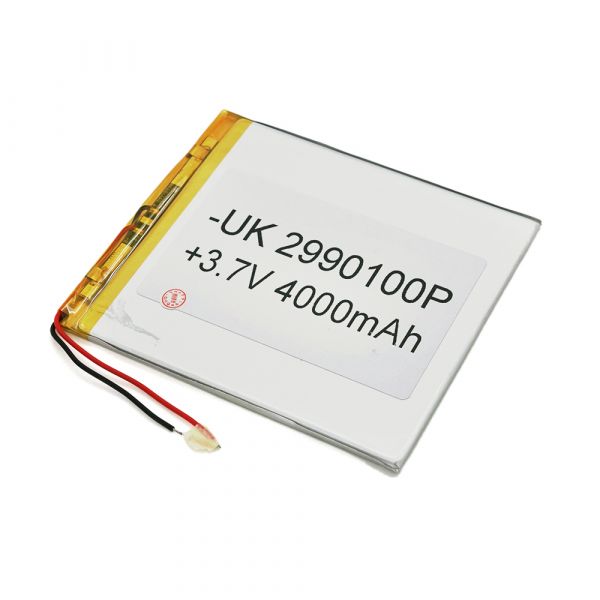 
					Літій-полімерний акумулятор 3.6 * 90 * 100mm (Li-ion 3.7В 4000мА·ч)