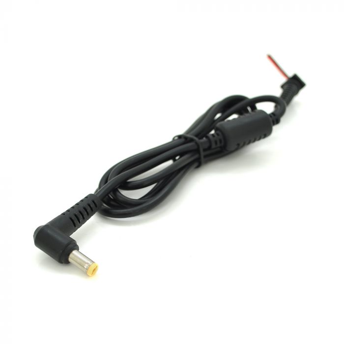 
					Кабель (Acer, Liteon) 5,5х1,7, 1 ферит, довжина 1,2 м прямий штекер 90°
