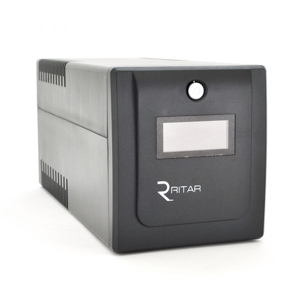 
					ДБЖ Ritar RTP1000 (600W) Proxima-D, LCD, AVR, 3st, 4xSCHUKO socket, 2x12V7Ah, plastik Case ( 460 x 225 X 245 ) 9,4 кг Q2
