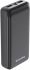 Універсальна мобільна батарея 20000mAh ColorWay Slim Black