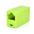 
					З'єднувач RJ45 8P8C мама / мама RJ45 для з'єднання кабелю, зелений, Q100