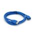 
					Подовжувач USB 3.0 AM/AF, 1.5m, Blue, Q200