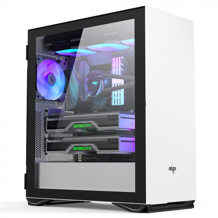 
					Комп'ютерний корпус YOGO M2PRO - 0.7mm SPCC, ATX, 1x3.0 USB+2x2.0 USB+Audio, White, (411x216x490mm), без БП