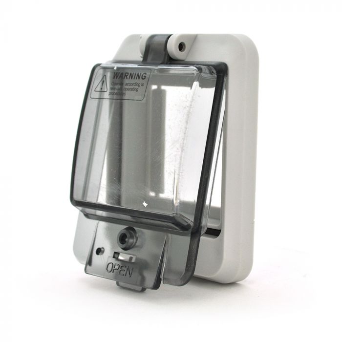 
					Бокс під автомати на 2 модулі врізний з кришкою  IP66 + кронштейн