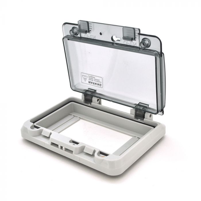 
					Бокс під автомати на 6 модулів врізний з кришкою  IP66 + кронштейн