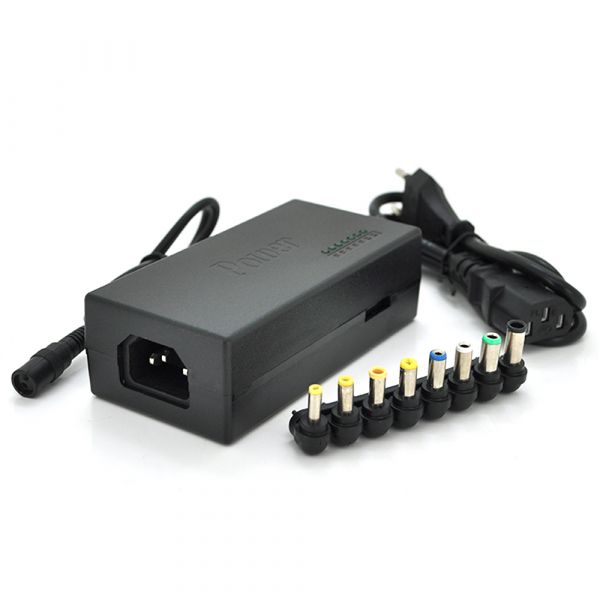 
					Універсальний БП 96W, корпус - пластмаса, ручне регулювання, 8 Г-подібних роз'ємів: 4.0*1.7 4.8*1.7/5.0*1.4/5.5*1.5 /5.5*2.1/5.5*2.5/6.0*1.4/6.3*3.0, BOX