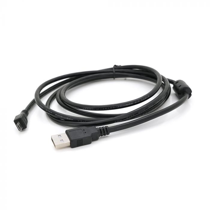 
					Кабель USB 2.0 (AM/Miсro 5 pin) 1,8м, черный, Пакет Q250