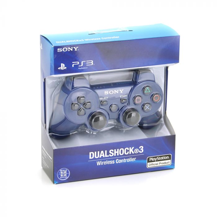 
					Геймпад бездротової для PS3 SONY Wireless DUALSHOCK 3 (Blue), 3.7V, 500mAh