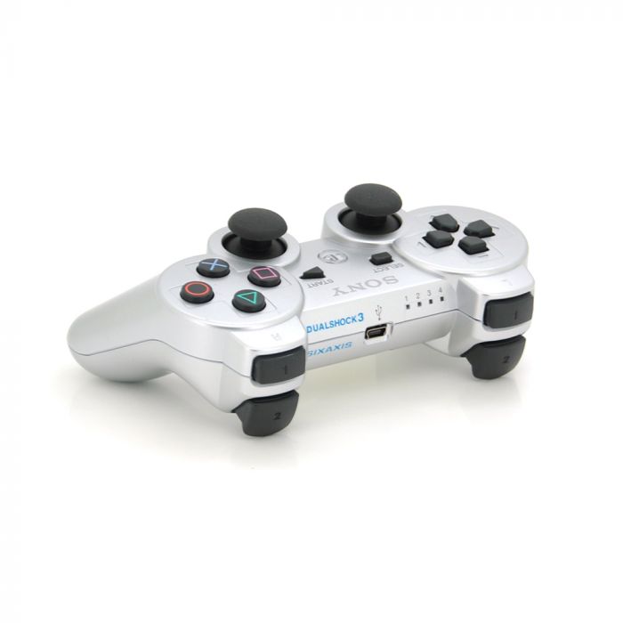 
					Геймпад бездротовийї для PS3 SONY Wireless DUALSHOCK 3 (Silver), 3.7V, 500mAh