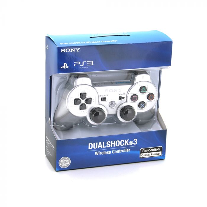 
					Геймпад бездротовийї для PS3 SONY Wireless DUALSHOCK 3 (Silver), 3.7V, 500mAh